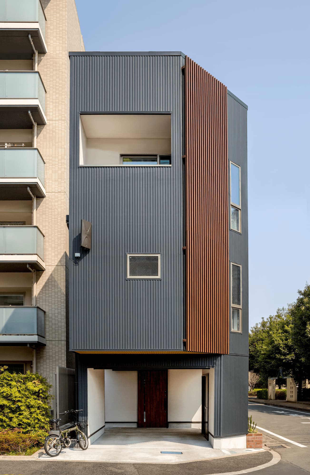 狭小地を活かしたおうち 画像