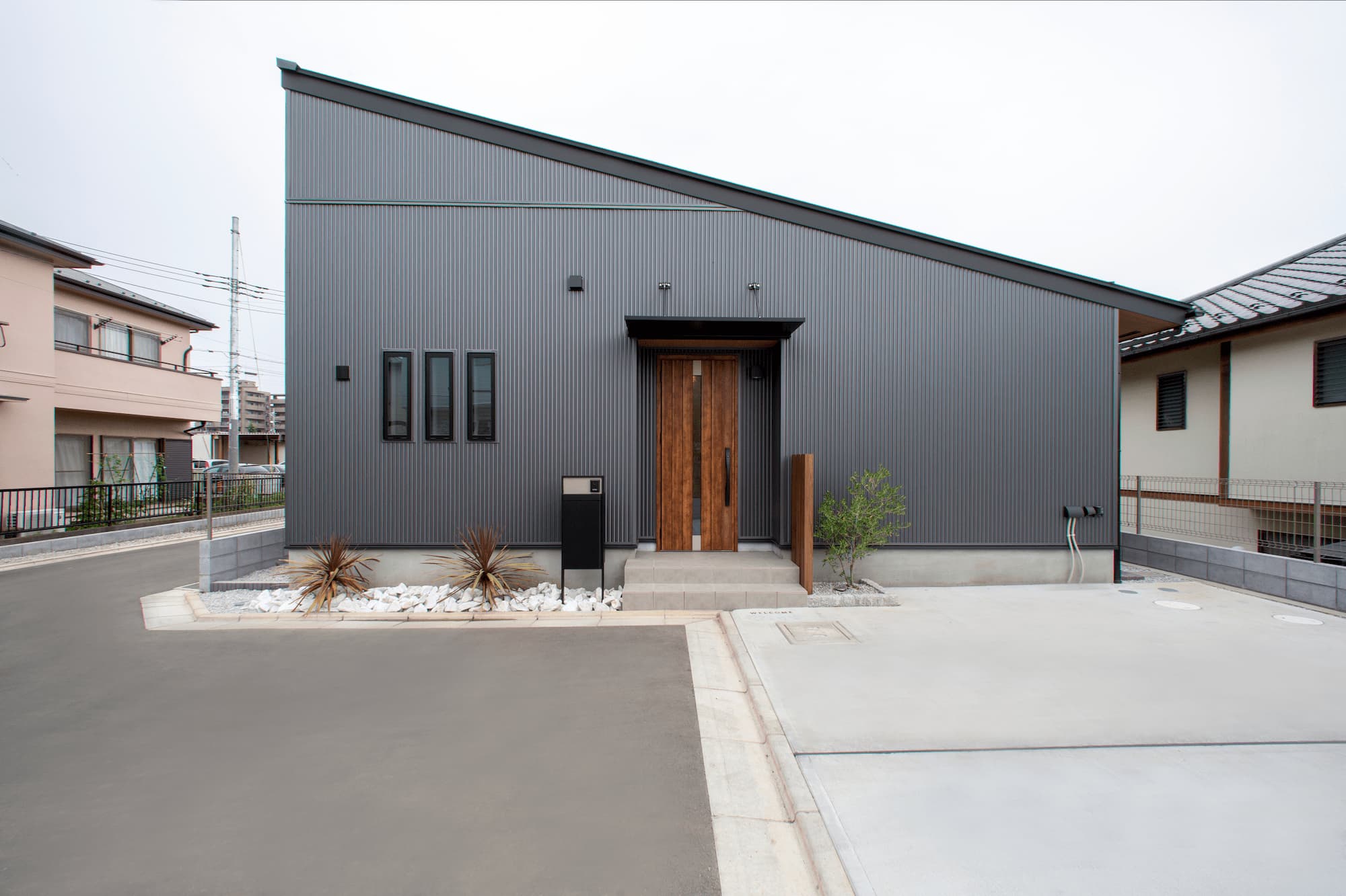 段差で繋がる平屋のおうち 画像