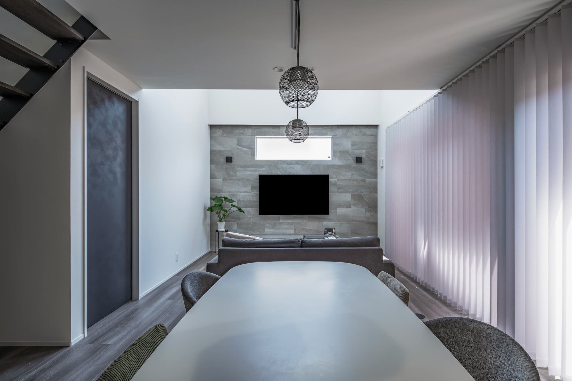 グレースケールのおうち 画像