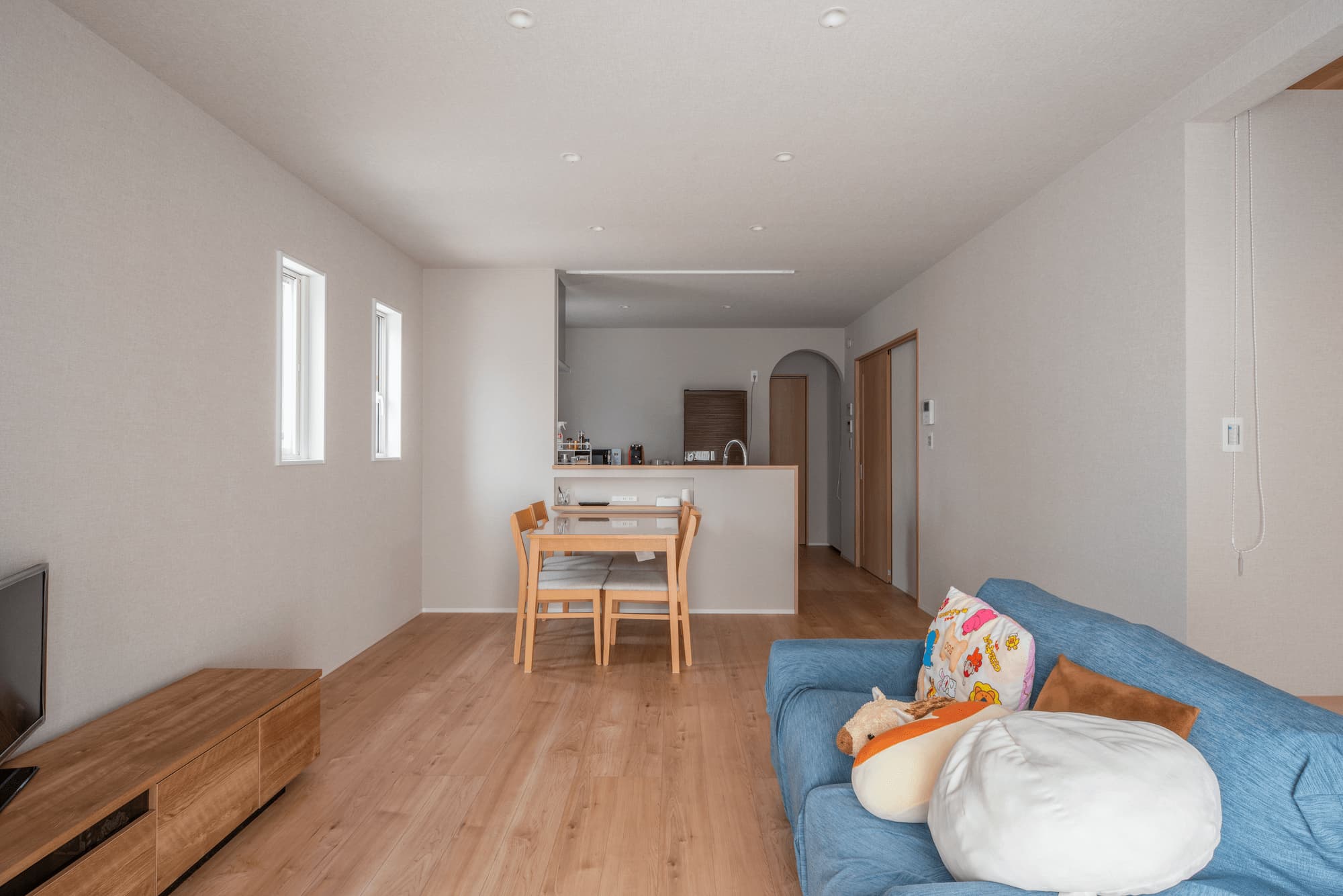 コントラストのあるおうち 画像