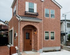 フレンチカントリーなレンガのおうち