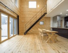 天然素材のおうち