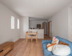 コントラストのあるおうち